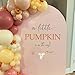 SOLUXIKA A Little Pumpkin is On The Way Decal-Pumpkin Theme Baby Shower Decor,Baby Announcement Sign,Fall Harvest Birthday Theme Wall Sticker