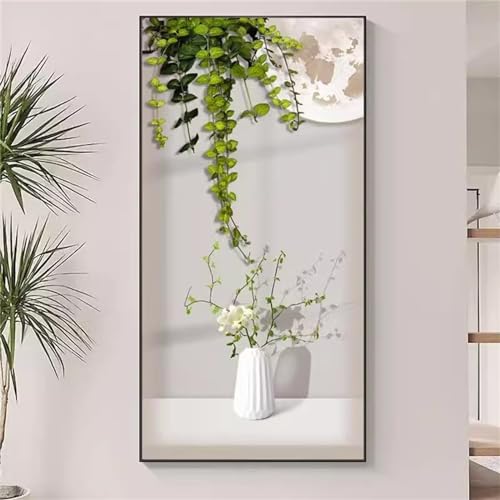 Fleurs en diamant painting 5D pour sublimer la décoration murale du salon Fheeao