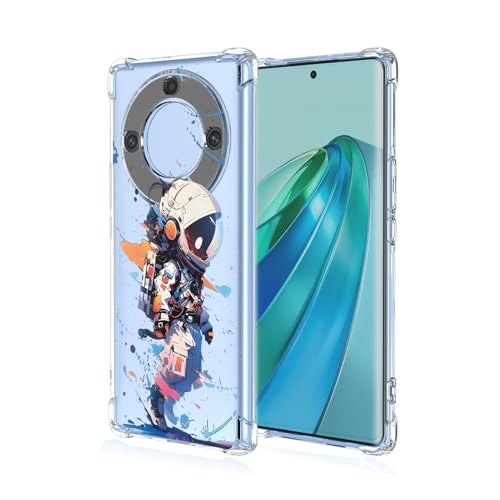WOKEZ Transparent Fodral till Honor Magic5 Lite/X9a - Stötsäker Skydd
