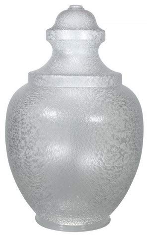 Image of KASTLITE 88065-CL-6F Polycarbonate Clear Acorn with Fitter Neck | 16.81 inch Height x 10.75 inch Width x 5.88 inch Outside Diameter | Manufactured in the USA