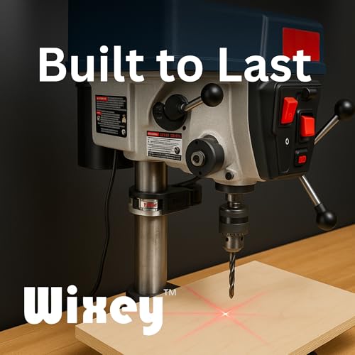 Wixey WL133 Drill Press Laser Crosshair – Long-Lasting Easy-Use Portable Drill Press Guide – Thin Precision Laser Alignment Tool – Perfect Drilling Machine for Accurate Setup Where Needed - Thumbnail 7