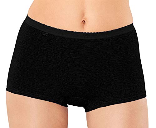 Sloggi Women's Basic+ Short Briefs, BLACK, 12