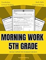 Morning Work 5th Grade B0DB896PC3 Book Cover