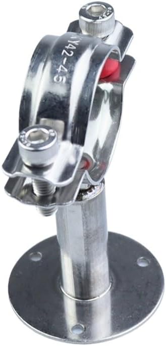 1pc 60mm-65mm 304 Stainless Steel Adjustable Screw Bracket Tube Ci