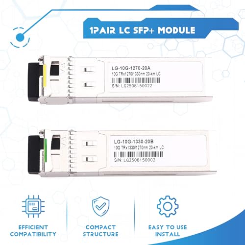 Módulo de fibra óptica 10G Horaco para interconectar oficinas 4