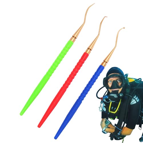 Extracteur pick set d'accessoires de plongée et outils de démontage de régulateur de médiators