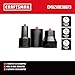 CRAFTSMAN CMXZVBE38673 Adapter Wet Dry Vac Attachment Kit, Industrial-Grade Vac Accessories that Connects 2-1/2 inch Hoses to 1-7/8 in. Parts, 1-7/8 inch Hoses to 1-1/4 in. Parts