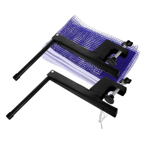 Filet de tennis de table et poteaux retractables iplusmile pour eviter les fixations compliquees