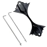 Car Battery Hold Down Bracket Fit for Select Mazda3 Mazda6 Mazda CX-3 Mazda CX-5 Mazda CX-9 Models, Battery Hold Down Kit, with 304 Stainless Steel J-Bolts and Nuts