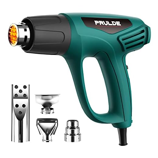 PRULDE 1500W Heat Gun with Accessories