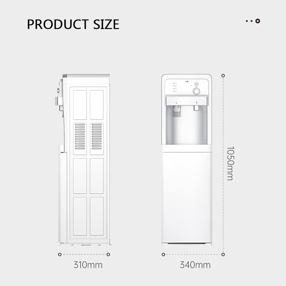 Dispensador instantáneo de agua caliente, cubo inferior para el hogar, sala de estar, completamente automático, inteligente, calor frío, vertical, oficina, dispensador de agua de pie, frío calie