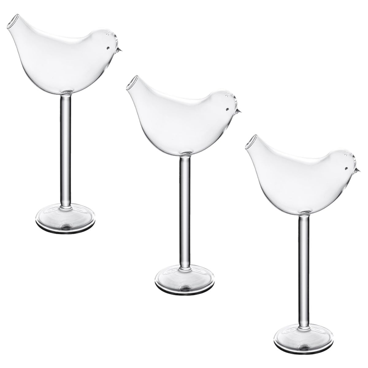 Verres à vin oiseau SHINEOFI pour cocktail : illuminez vos soirées