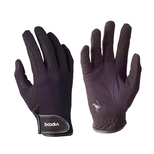 GALPADA Professional Riding Gloves Touchscreen Comfort Ergonomic Design Horseback Riding