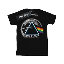 Absolute Cult Pink Floyd Homme Dark Side of The Moon Distressed T-Shirt - Les Beatles, Paul McCartney, John Lennon, RIngo Starr, George Harrison Absolute Cult Pink Floyd Homme Dark Side of The Moon Distressed T-Shirt – Image 2