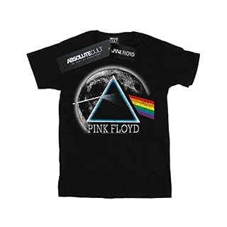 Absolute Cult Pink Floyd Homme Dark Side of The Moon Distressed T-Shirt - Les Beatles, Paul McCartney, John Lennon, RIngo Starr, George Harrison Absolute Cult Pink Floyd Homme Dark Side of The Moon Distressed T-Shirt – Image 2
