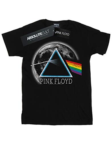 Absolute Cult Pink Floyd Homme Dark Side of The Moon Distressed T-Shirt - Les Beatles, Paul McCartney, John Lennon, RIngo Starr, George Harrison Absolute Cult Pink Floyd Homme Dark Side of The Moon Distressed T-Shirt – Image 3