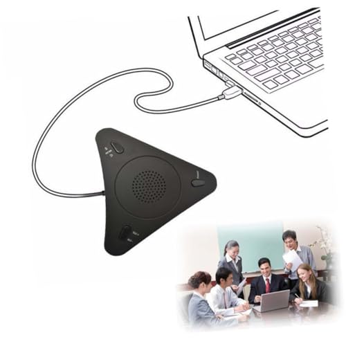 Microphone omnidirectionnel USB réduction écho et gain automatique - 3