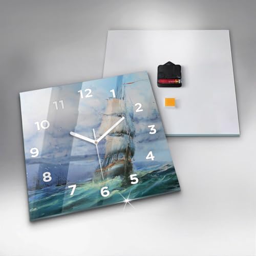 Horloge murale mécanisme silencieux de qualité supérieure Wallfluent - 5