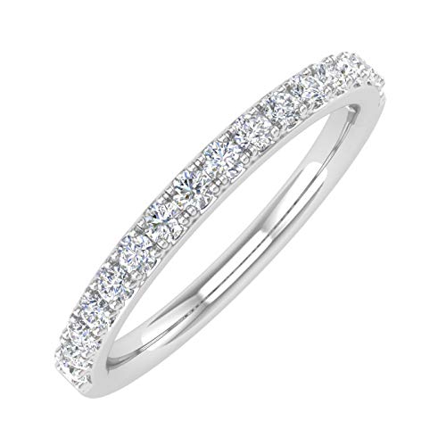 1/4 Carat Diamond Anniversary Wedding Band in 14K Gold (I1-I2 Clarity)