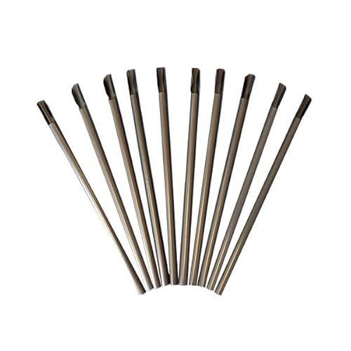 Black Biodegradable Spoon Straws 8mm PLA x 1 Box of 200 Straws (200)