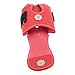 Homairate Club Ball Carry Pouch, Stylish Portable Easy to Clean Club Ball Waist Bag for Accessories (Red)