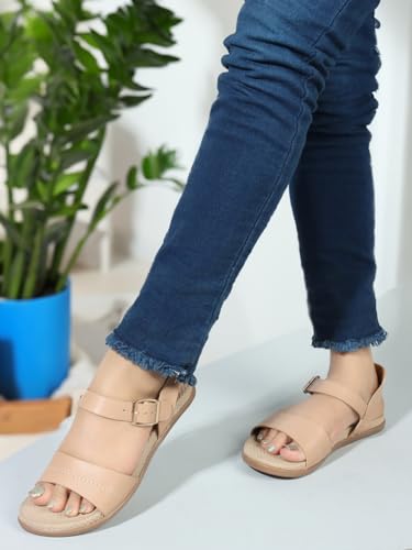 Image of Carlton London women's Lightweight & Comfortable Back Strap Sandals
