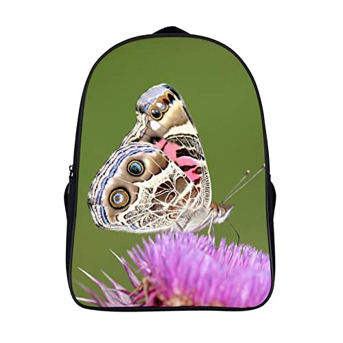3D Cool backpack au motif de papillon tendance sac à dos ergonomique de 40x28x16cm