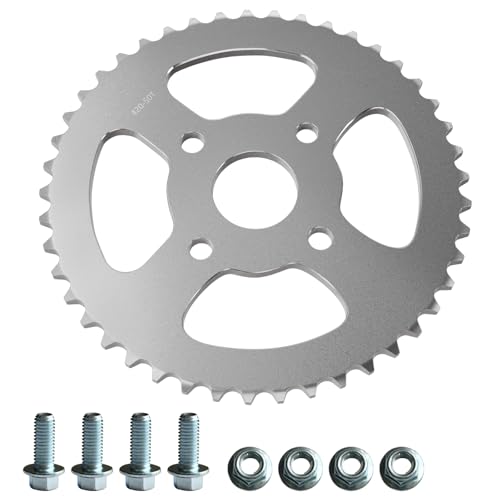 Image of JNDO Mini Bike Sprocket 420 Chain 50T Go Kart Rear Sprocket 40mm Bore Replacement for Coleman Bt200x Ct200u Trail 200 Ct200u-Ex Baja Warrior Heat Massimo Mb165 Mb200 196cc 5.5 6.5hp