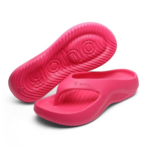 Image of YOHO PILO Slippers for Women | Lightweight & Waterproof Monsoon Footwear | Stylish & Comfortable Chhapal | Soft Orthopedic Flip-Flops, Daily Use Bathroom Slippers
