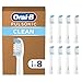 Produktbild Oral-B Pulsonic Clean Aufsteckbürsten  ORIGINAL Zahnbürstenaufsatz für Oral-B Schallzahnbürste  Ersatzbürsten, Bürstenköpfe für Gründliche Reinigung, Briefkastenfähige Verpackung  Weiß, 8 Stück