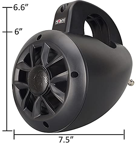 Noam Nutv4 - Marine Bluetooth Atv/Golf Cart/Utv Speakers Stereo System #TOP5