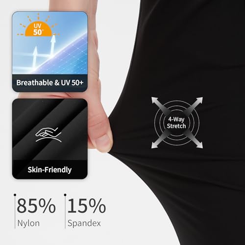 Women Golf Pants with Pockets Spring Summer 4-Way Stretch Lightweight Quick Dry Casual Pants Athletic UPF 50+4