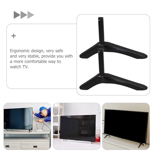 Support TV de table pour stabiliser un écran plat sans percer le mur - 3