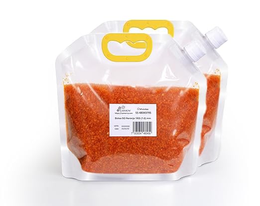 DeseCamen - Gel de sílice naranja con indicador de saturación - Absorbedor de humedad - reutilizable - libre de DMF - no tóxico - bolitas desecantes - Deshumidificador (1-3mm 2 KG)