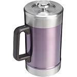 Stanley Classic Stay-Hot French Press Coffee Maker 48 oz | 5 Minute Brew, 4 Hours Hot | Mesh Filter for Coffee Grounds | Insulated Stainless Steel French Press | BPA-Free | Wisteria Shine - Image 3