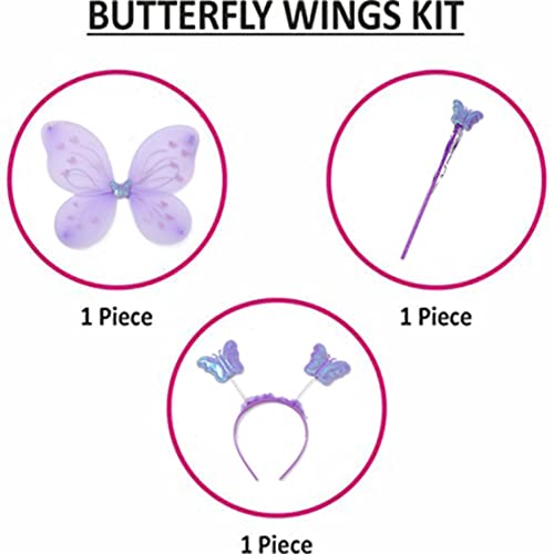 Image of BabyMoon Butterfly Fairy Angel Costumes Baby Wings Photography Props | Set of 3