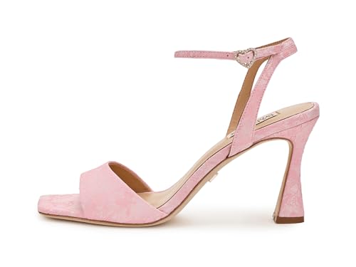 Image of Badgley Mischka Women's Cady Sandals With Heart-shaped Buckle