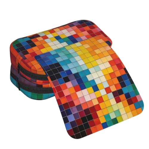 Jolie trousse à crayons chromatographique, grande capacité – vue 4