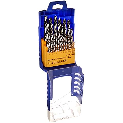 Fisch 29-Piece Chrome Vanadium Wood Twist Drill Bit Set Cover