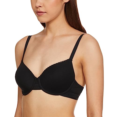 Image of Marks & Spencer Body Womens Cotton Blend Padded Wired T-Shirt Bra