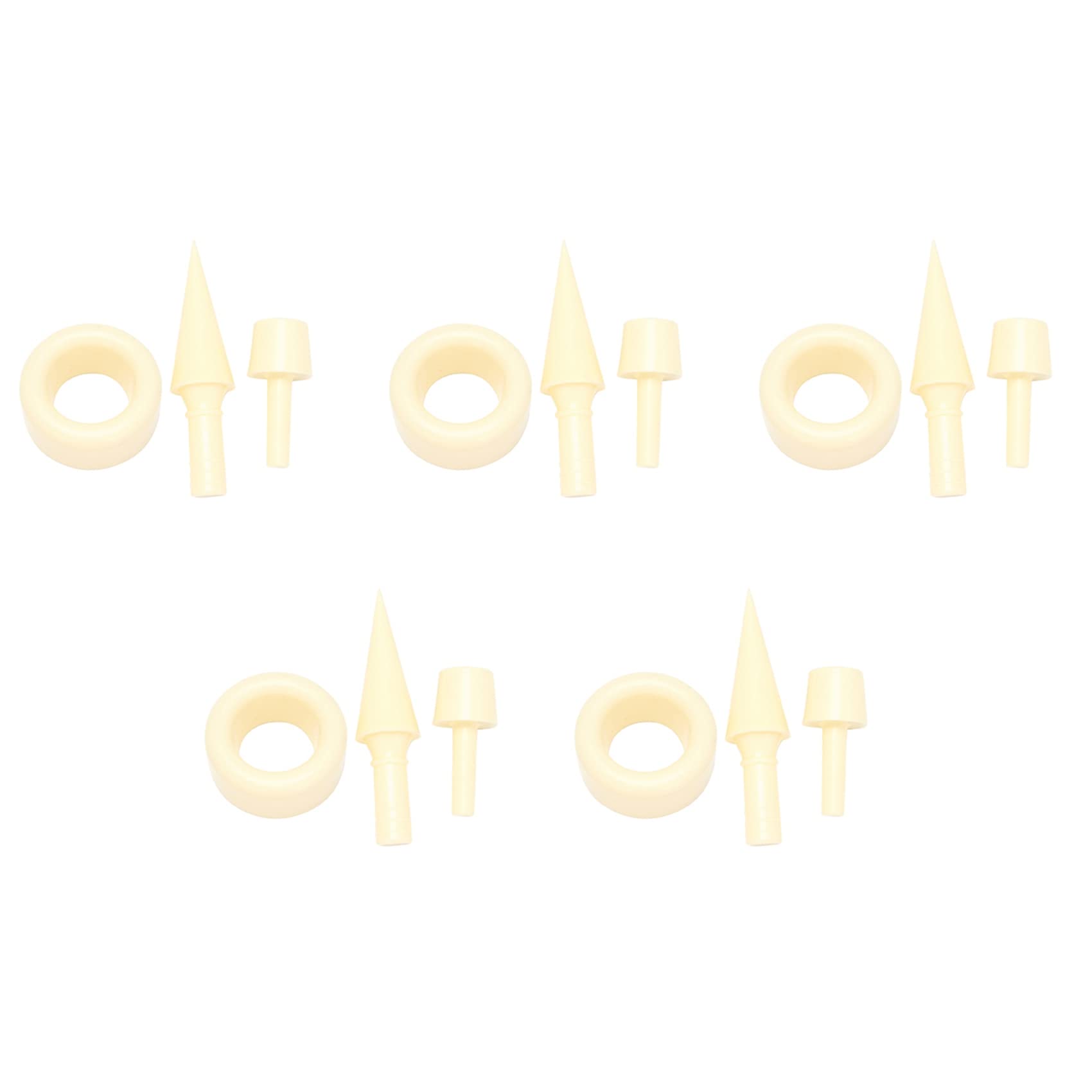 Hndhbfgrt 15Pcs Roller Waffle DIY Tools Ice Cream Cone Mold Pastry Roll Angle Mold Baking Mold Kitchen Dessert Tools