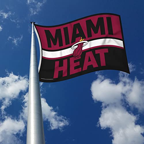 Drapeau NBA Miami Heat résistant pour remplacer vos posters de basket déchirés - 3