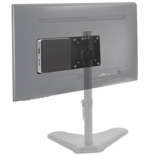 Vivo Steel Arm Bracket Holder For Intel Nuc, Back Of Monitor Vesa Metal Plate Mount Extension, Black, Mount-Vesa01 #TOP4