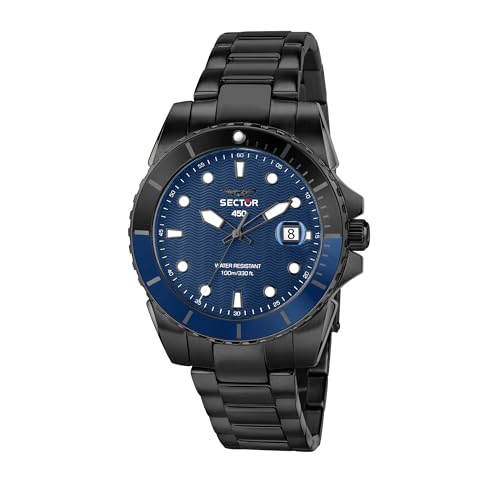 Sector Wristwatch Analog mid-34236, Schwarz, Armband