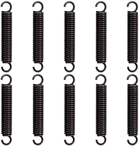 Calvas 10pcs Stainless Steel Y-Shape Compression Springs - Rustproof Extension Springs For Electrical/Industrial Use (1x8x25mm)