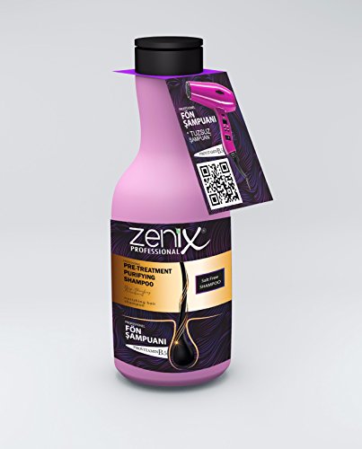 Zenix Shampoo per asciugacapelli, 1000 ml, senza sale