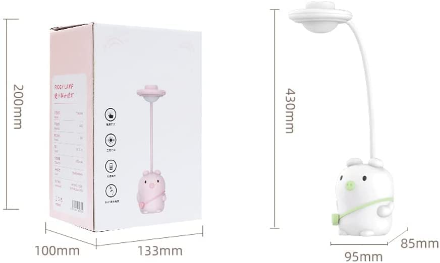 Lampe de bureau tactile avec effet de gradation et zéro stroboscope - 5