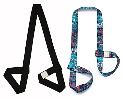 Yoga Mat Straps - Teeyar 1 or 2 Pack