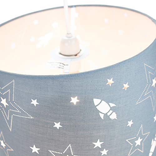 Fun Rockets and Stars per bambini/bambini Lampada