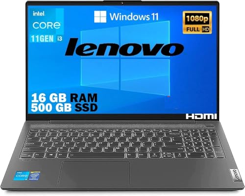 Lenovo Notebook SSD Intel i3 di 13Th, Display da 15,6"